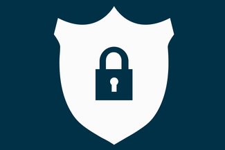 Padlock image as privacy policy icon