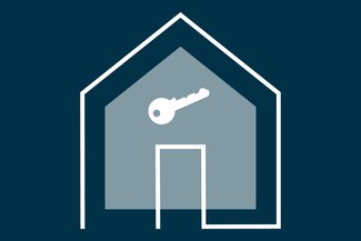 Building image with key icon